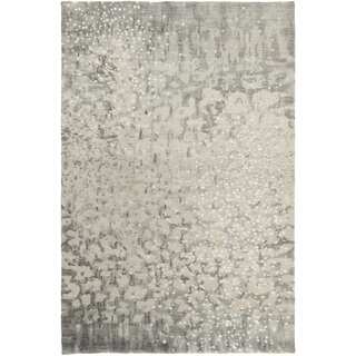 Hand-Knotted Giana Abstract Wool Rug (2' x 3')
