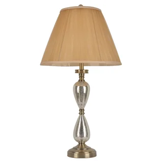 31.5-inch Antique Mercury Glass Table Lamp