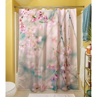 Thumbprintz Weeping Cherry Blossoms Shower Curtain