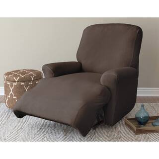 Velvet Shiloh Luxury Home Collection 1-piece Stretch Recliner Slipcover