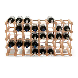Wine Enthusiast Natural Modular 40-Bottle Wine Rack