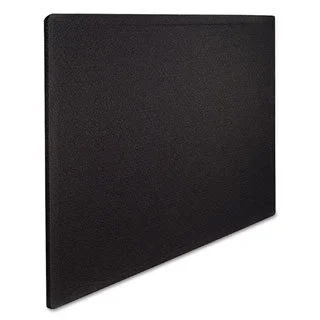 Oval Office Black Fabric Bulletin Board