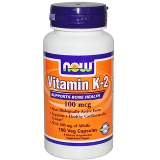 Now Foods Vitamin K-2 (100 Veg Capsules)