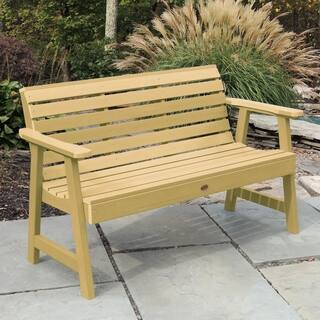 Highwood Eco-friendly Marine-grade Synthetic Wood Weatherly 5 ft. Garden Bench