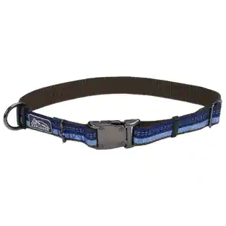 Coastal K9 Explorer Blue Reflective Adjustable Collar