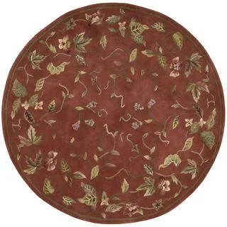 Rug Squared Beaumont Persimmon Rug (8' Round)