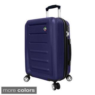 Mia Toro ITALY Moderno 24-inch Hardside Expandable Spinner Upright Suitcase