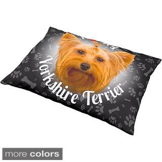 iLeesh I Love My Yorkshire Terrier Pet Bed