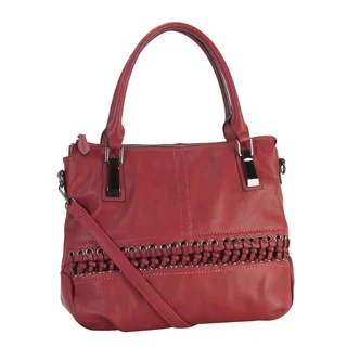Rimen & Co. Laced-Front Tote Handbag