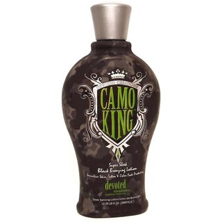 Devoted Creations CAMO KING Black 12.25-ounce Bronzing Lotion