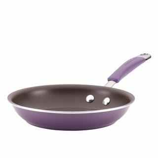 Rachael Ray Cucina Hard Enamel Nonstick 8-1/2-Inch Skillet, Lavender Purple
