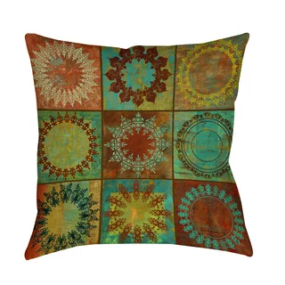 Thumbprintz Medallion Grid Decorative Pillow