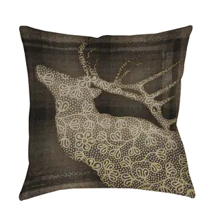 Thumbprintz Deer Elegance Decorative Pillow