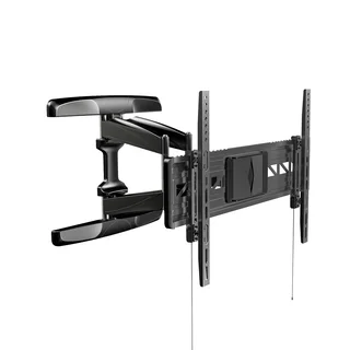 Loctek TV Heavy-duty Curved Flat Panel TV Wall Mount with 32 to 70-inch Mounting Bracket, and Full Motion, Ultra-slim Arm