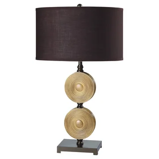 Journee Home 'Orient' 29 inch Drum Shade Table Lamp Pair