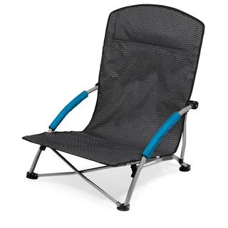 Waves Collection Picnic Time Tranquility Chair Portable Beach Chair