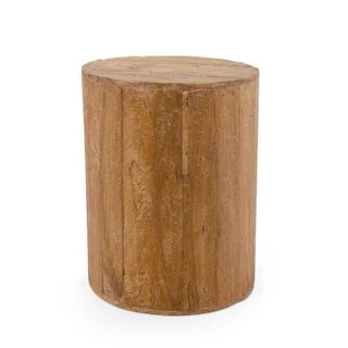 Albany Brown Round Side Table
