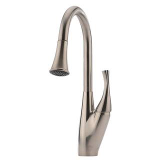 Designer Collection Brushed Nickel Kitchen Pulldown Faucet