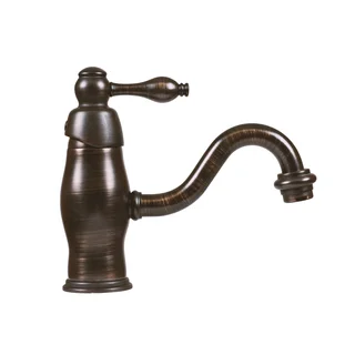 Premier Copper Products Tru Faucets Single Handle Bathroom or Bar Faucet in Oil Rubbed Bronze