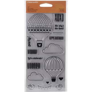 Fiskars Clear Stamp 4inX8inUp In The Air