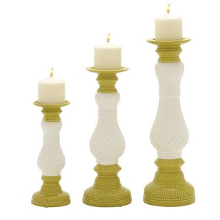 Beautiful Ceramic Candle Holder (Set of 3)