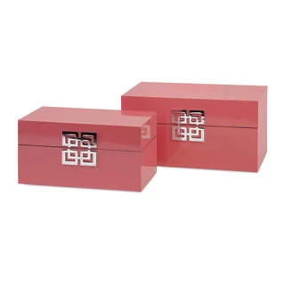 Danes Pink Boxes (Set of 2)