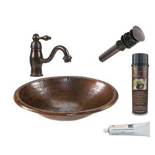 Premier Copper Products LO17RDB Faucet Package with Single Handle