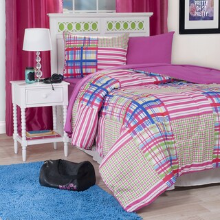 Windsor Home Gracey Striped 22-Piece Reversilble Bed-in-a-Bag Set