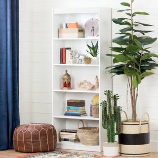South Shore Pure White Axess 5-shelf Bookcase