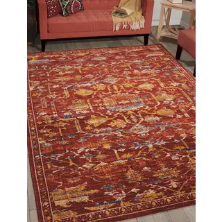 Barclay Butera Moroccan Paprika Area Rug by Nourison (7'3 x 9'9)