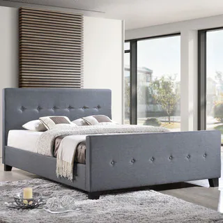 Soubrette Grey Upholstered Bed Frame