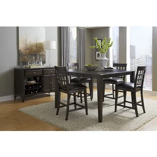 Simply Solid Corina Solid Wood 8-piece Gathering Height Dining Collection