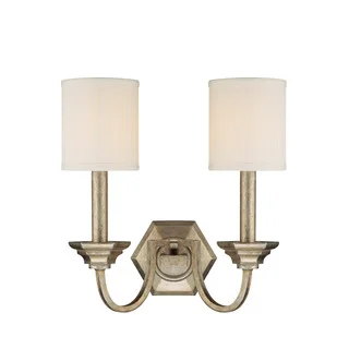 Capital Lighting Fifth Avenue Collection 2-light Winter Gold Wall Sconce