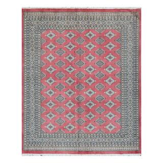 Herat Oriental Pakistani Hand-knotted Bokhara Wool Rug (6'9 x 8'3)