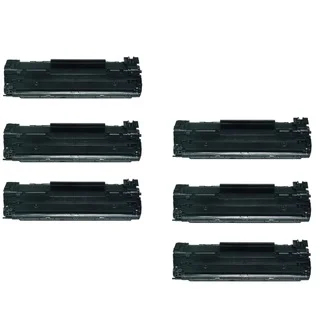 Replacing Canon 137 (9435B001) Black Toner Cartridge for ImageClass MF212w MF216n MF227dw MF229dw Series Printers (Pack of 6)