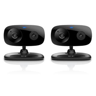 Motorola FOCUS66-2 Wi-Fi HD Home Video Monitoring System with Two Cameras