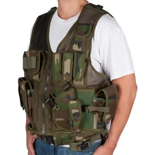 Camouflage Tactical Airsoft and Hunting Vest Camo Style Universal Size