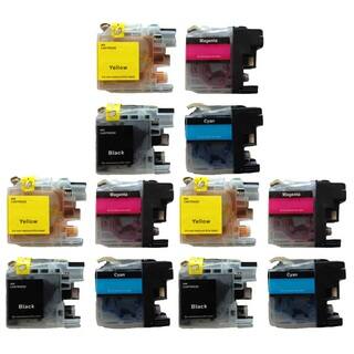 12-Pack Compatible Brother LC-101 LC101 Ink Cartridge MFCJ450 MFCJ470 MFCJ475 MFCJ650 MFCJ870 MFCJ875 MFCJ245 MFCJ285 DCPJ152
