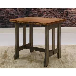 Somette Cherry Live Edge End Table