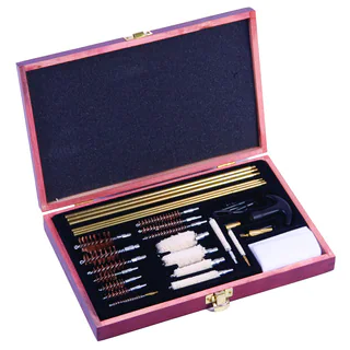 Winchester 42-piece Deluxe Universal Cleaning Kit Wood Case