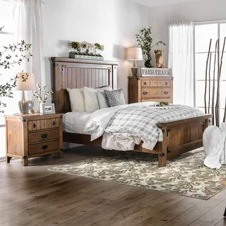 Furniture of America Sierren Country Style 2-piece Bedroom Set