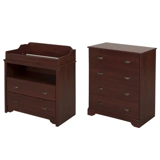 South Shore Fundy Tide Changing Table and 4-drawer Chest