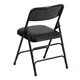 Aster Black Folding Chairs - Thumbnail 1