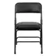 Aster Black Folding Chairs - Thumbnail 3