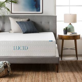 LUCID 14-inch Queen-size Gel Memory Foam Mattress