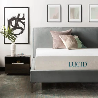LUCID 12-Inch Twin-size Gel Memory Foam Mattress