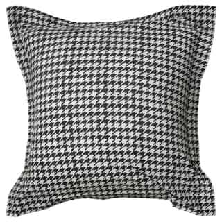 Rizzy Home Houndstooth 140 Thread Count Euro Sham