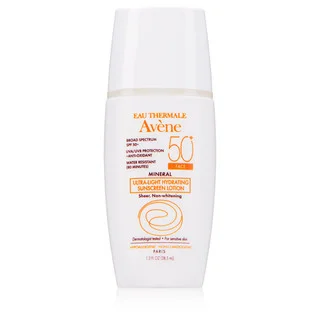 Avene Mineral Ultra-Light Hydrating 1.3-ounce Sunscreen Lotion SPF 50+ Face