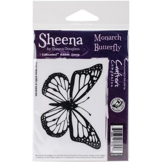 Sheena Douglass Cling Stamp Monarch Butterfly