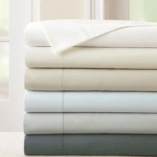 400 Thread Count 100-percent Cotton 4-piece Sheet Set with Single Hemstitch